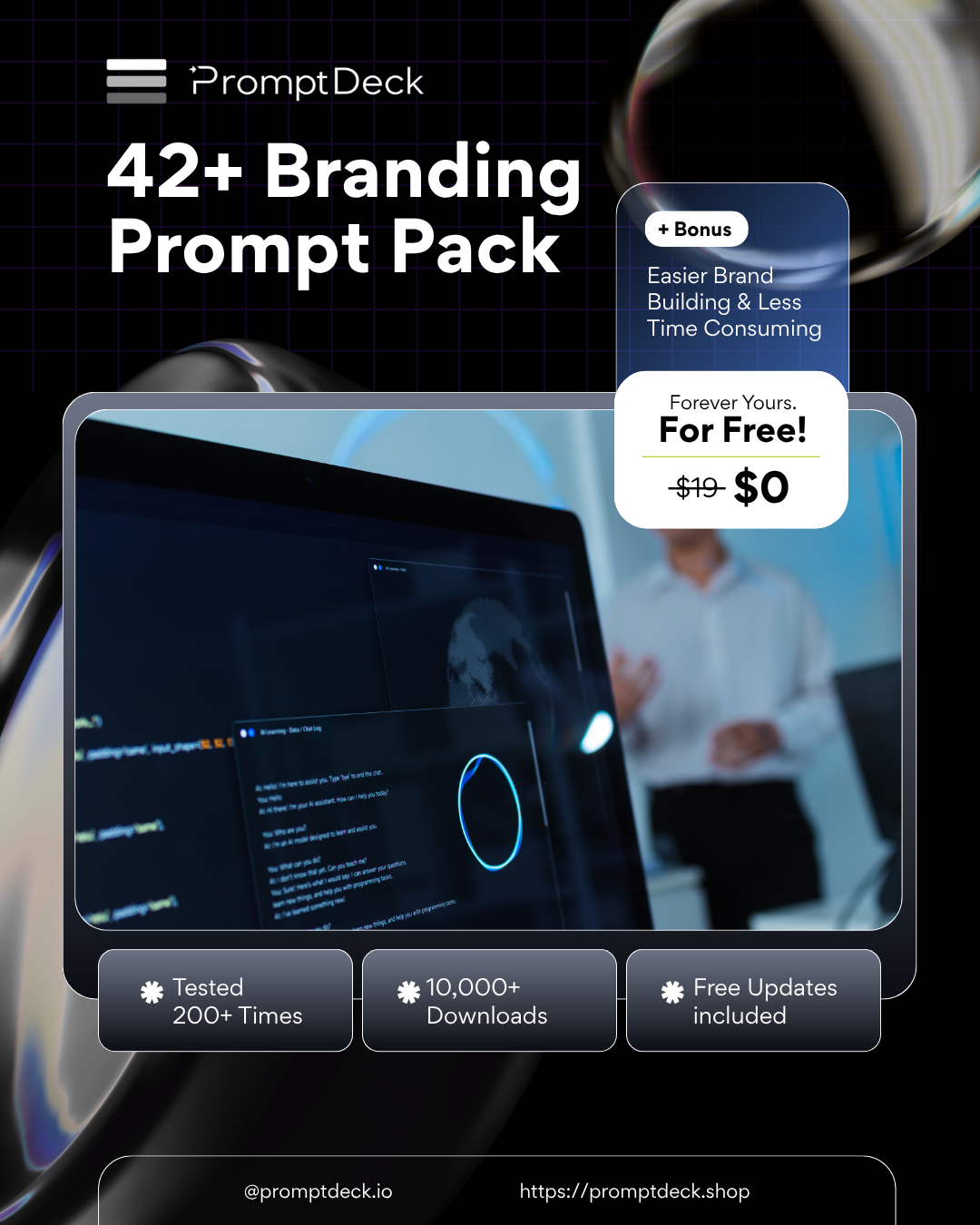 Brand Building Prompt Pack | 44 Prompts for Brand Identity, Visual Branding, Social Media & Long-Term Growth